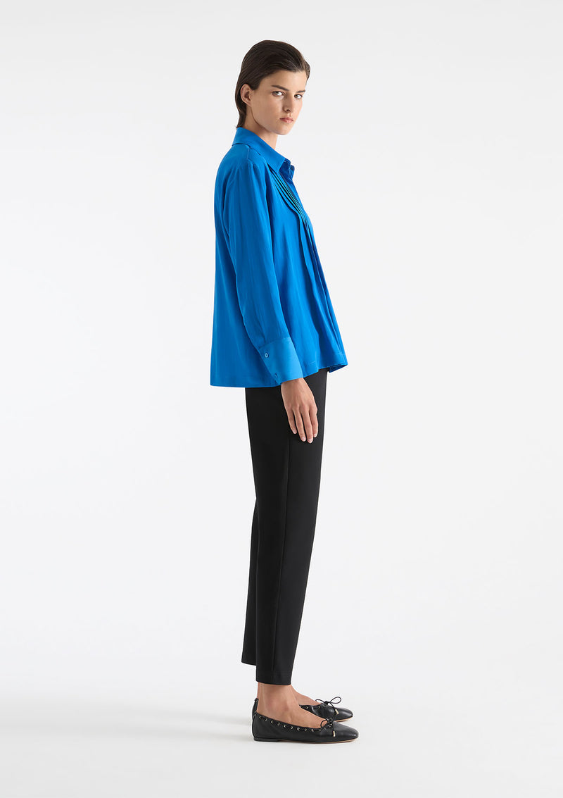 Mela Purdie Mache Straw Pleat Shirt