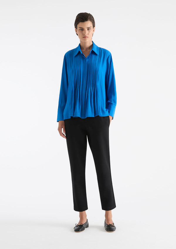 Mela Purdie Mache Straw Pleat Shirt