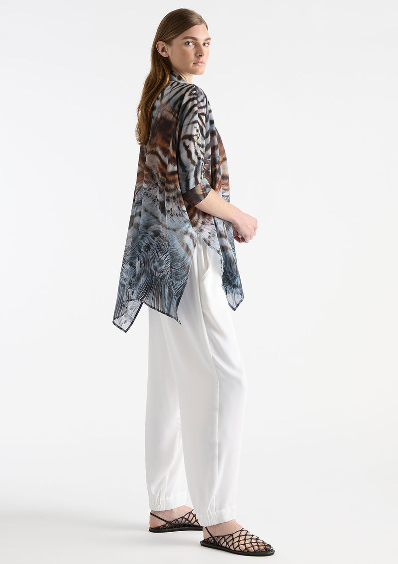 Mela Purdie Canopy Desert Silk Print Chisel Panama