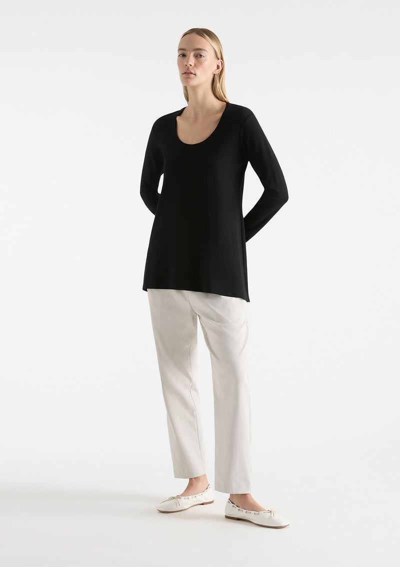 Mela Purdie Matte Jersey Dip Top