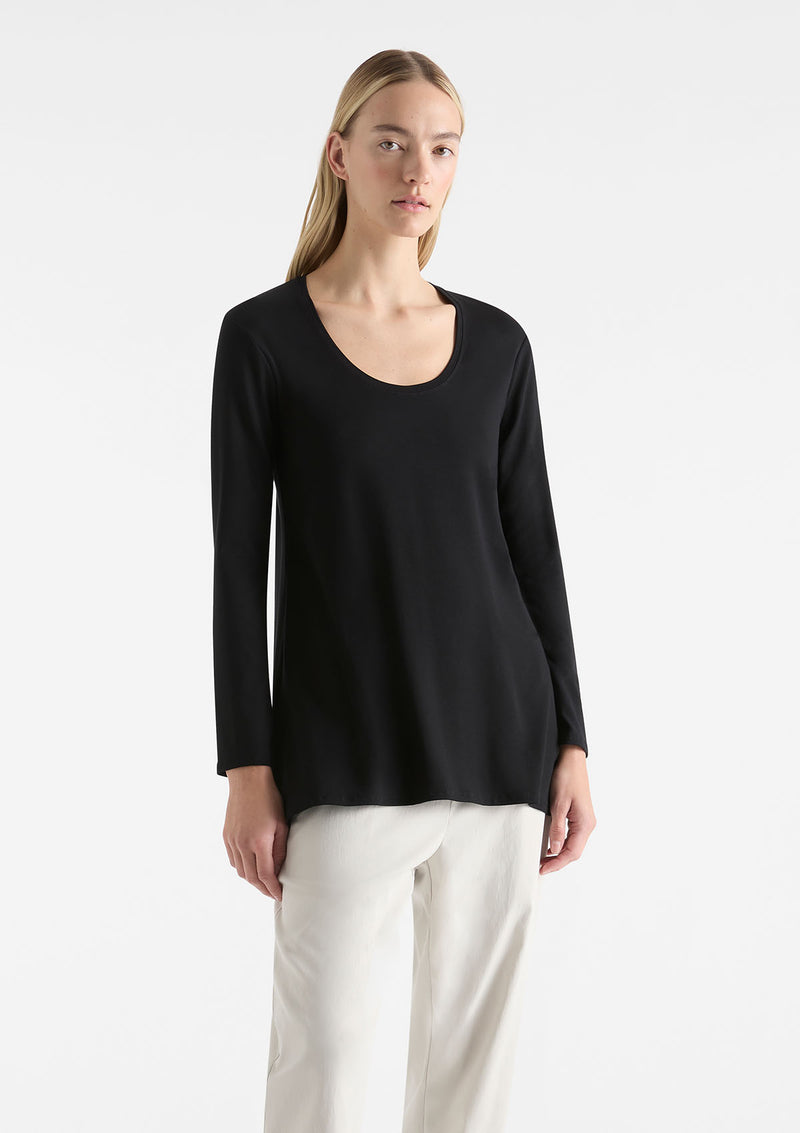 Mela Purdie Matte Jersey Dip Top