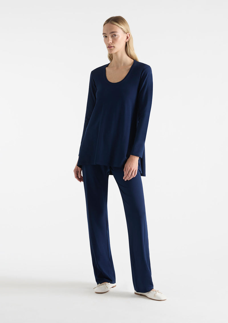 Mela Purdie Matte Jersey Dip Top