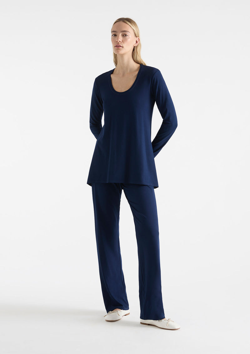Mela Purdie Matte Jersey Dip Top