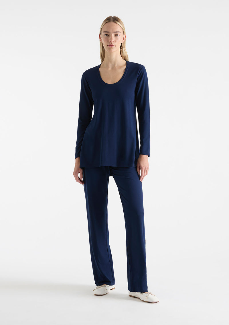 Mela Purdie Matte Jersey Dip Top
