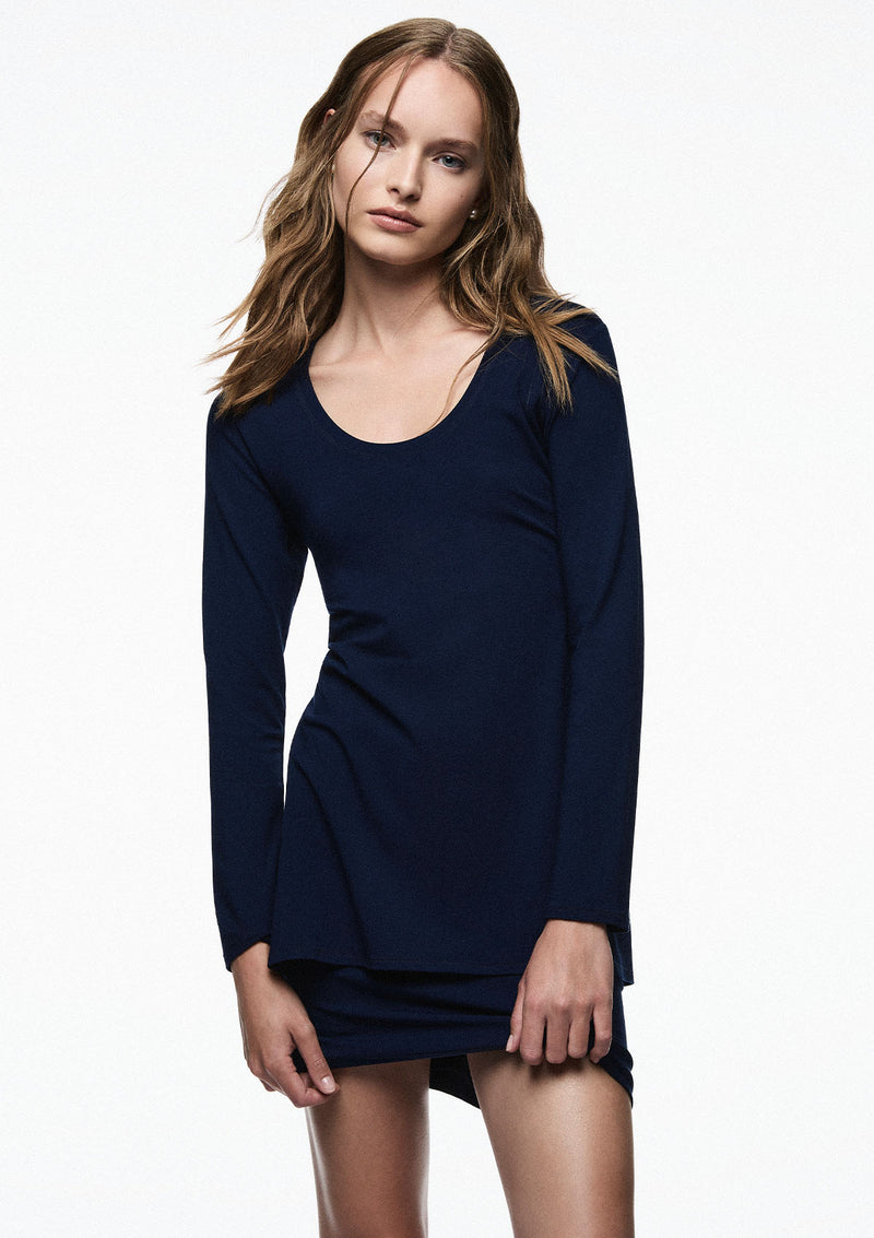 Mela Purdie Matte Jersey Dip Top