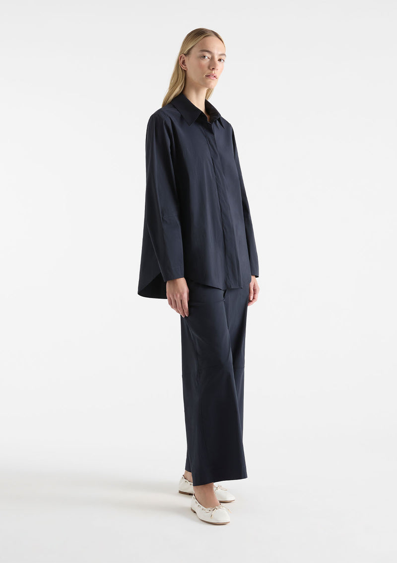 Mela Purdie Microprene Dart Shirt