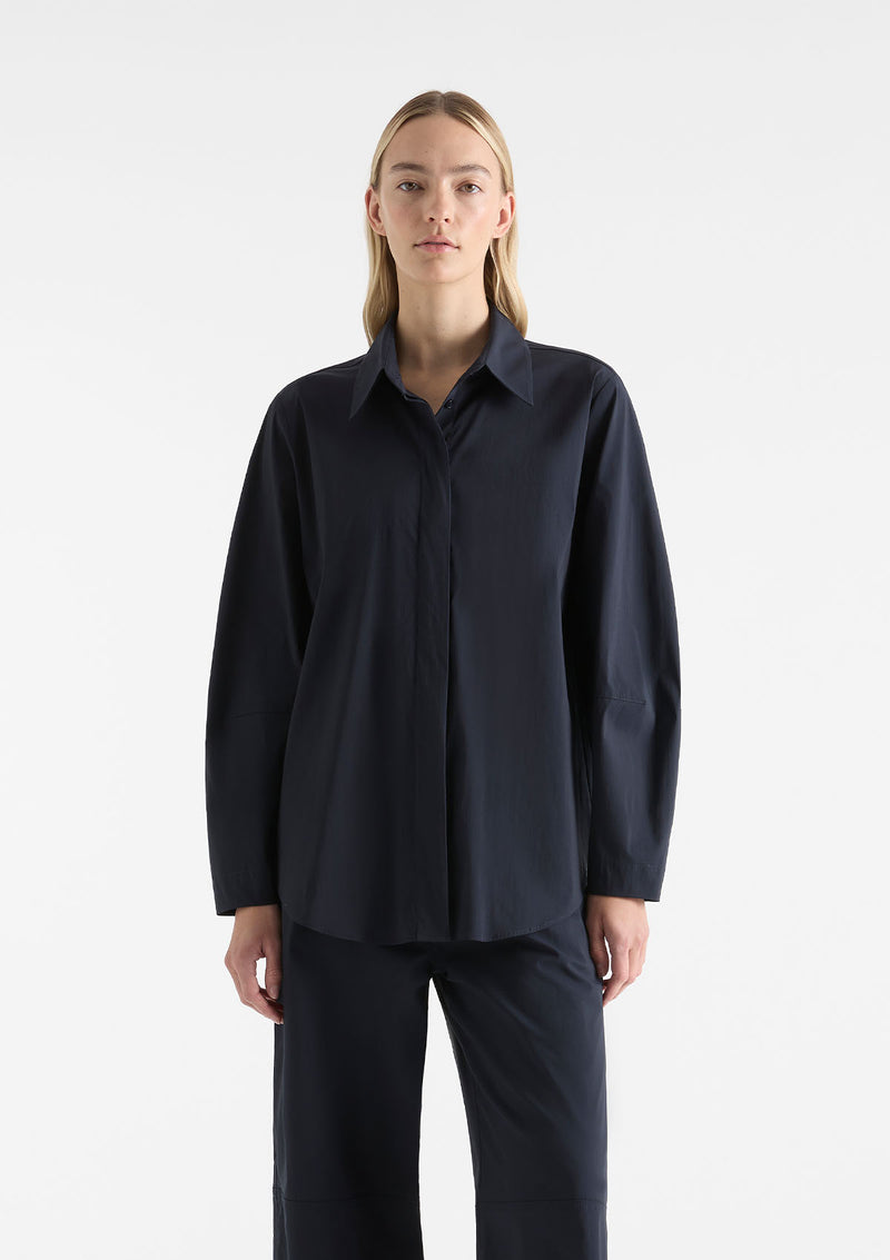 Mela Purdie Microprene Dart Shirt
