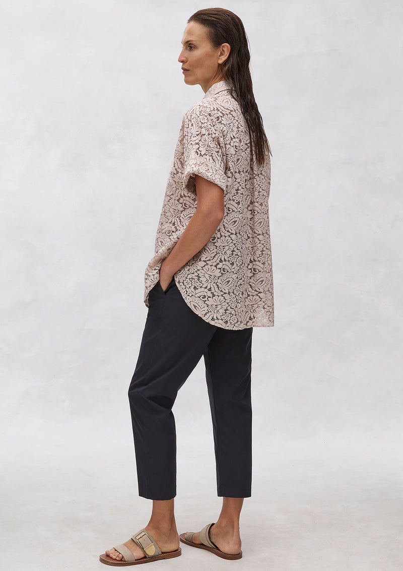 Mela Purdie Broderie Lace Shell Shirt
