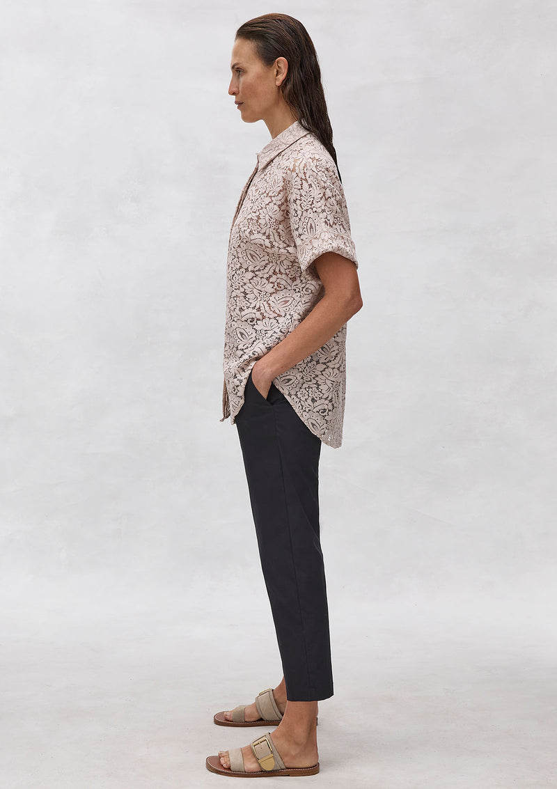 Mela Purdie Broderie Lace Shell Shirt