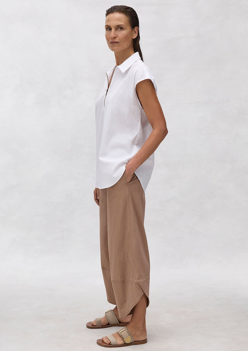 Mela Purdie Microprene Zip Slice Shirt