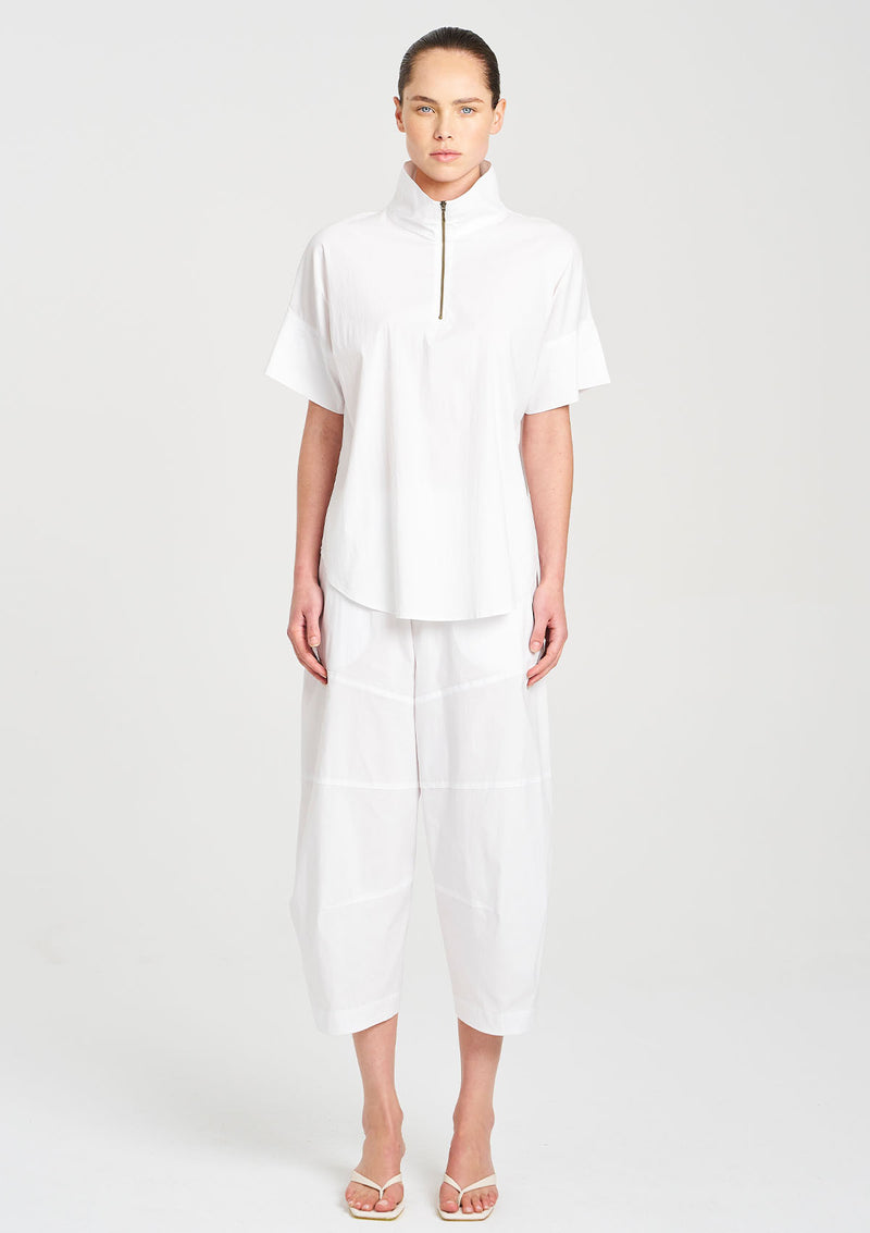 Mela Purdie Microprene Half Zip Shirt