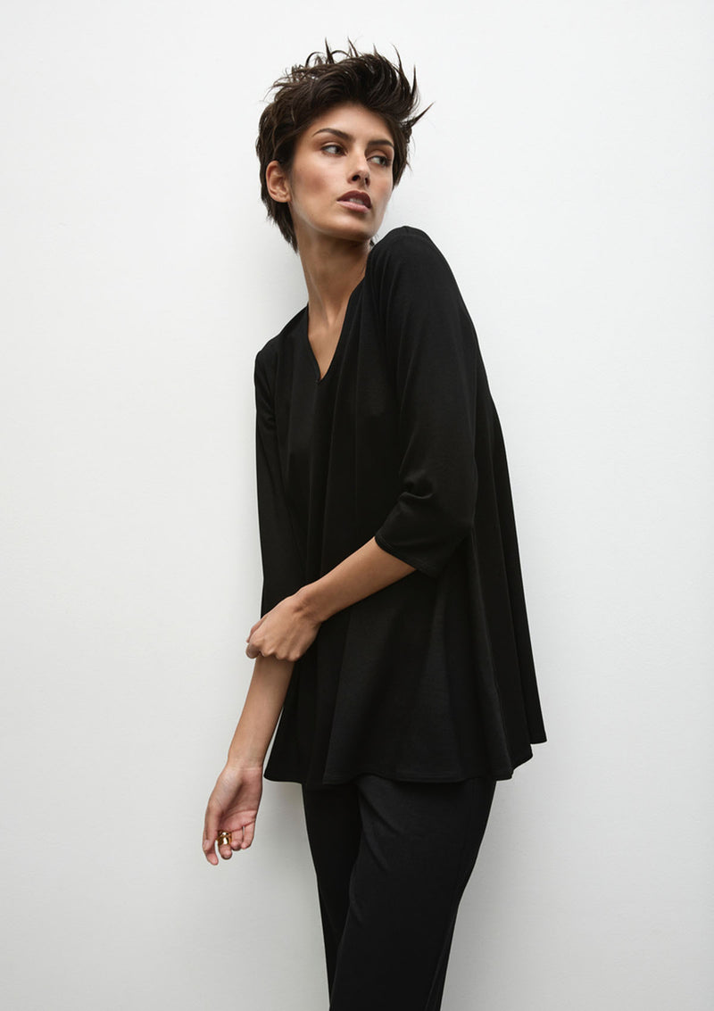 Mela Purdie Matte Jersey Loose V Top