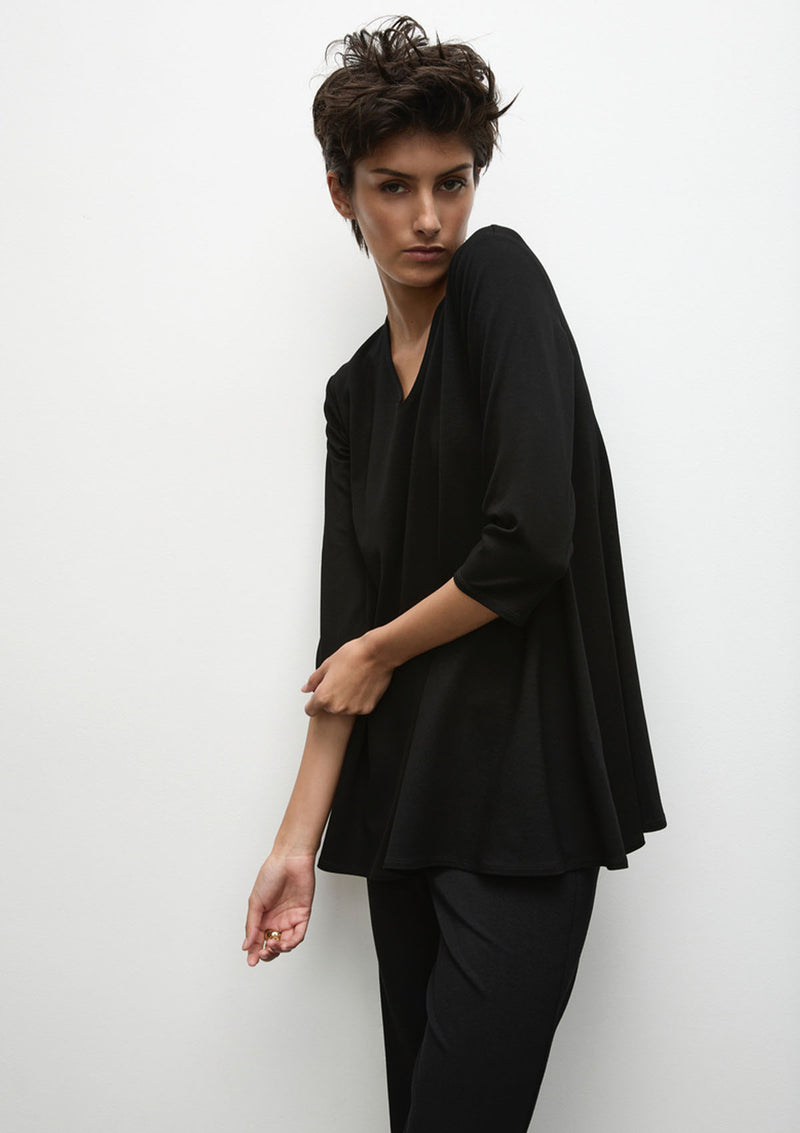 Mela Purdie Matte Jersey Loose V Top
