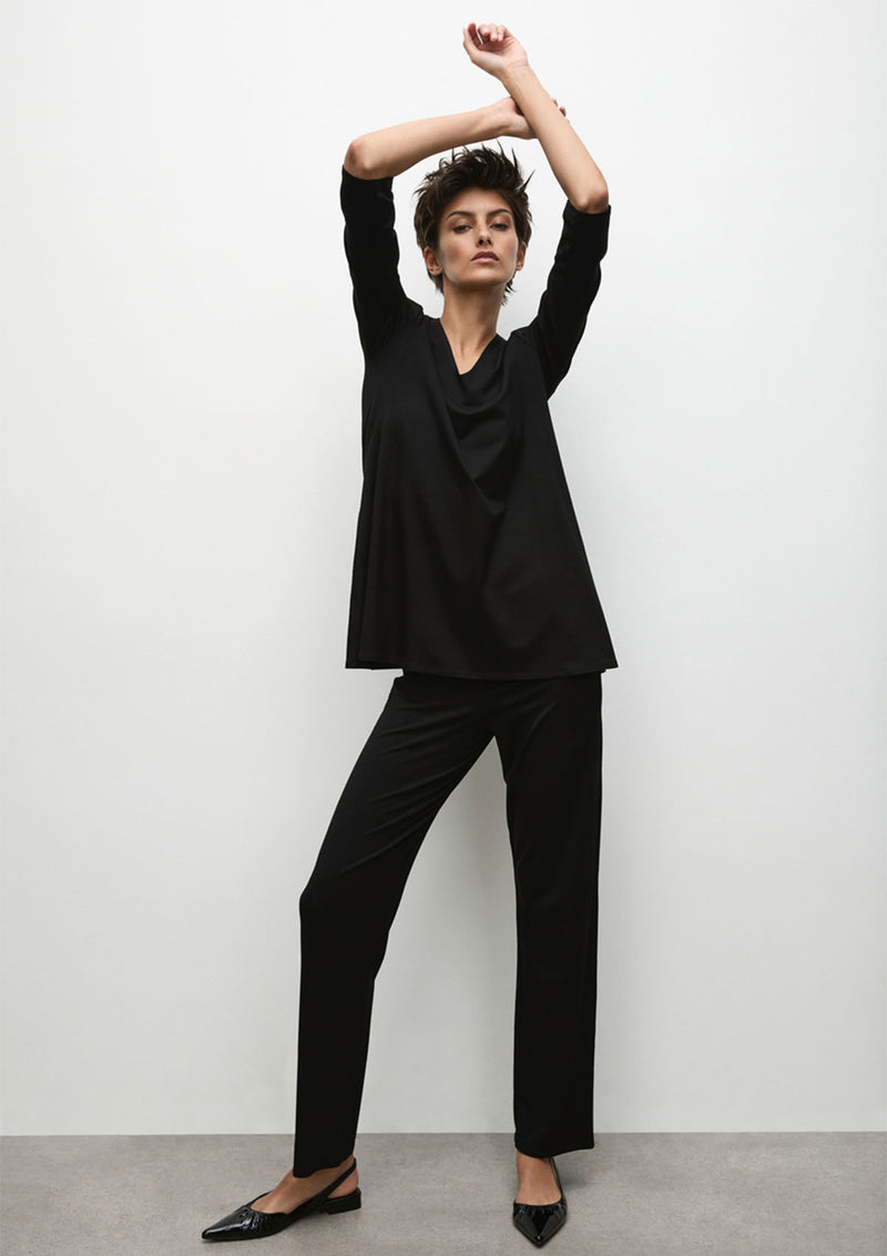 Mela Purdie Matte Jersey Loose V Top
