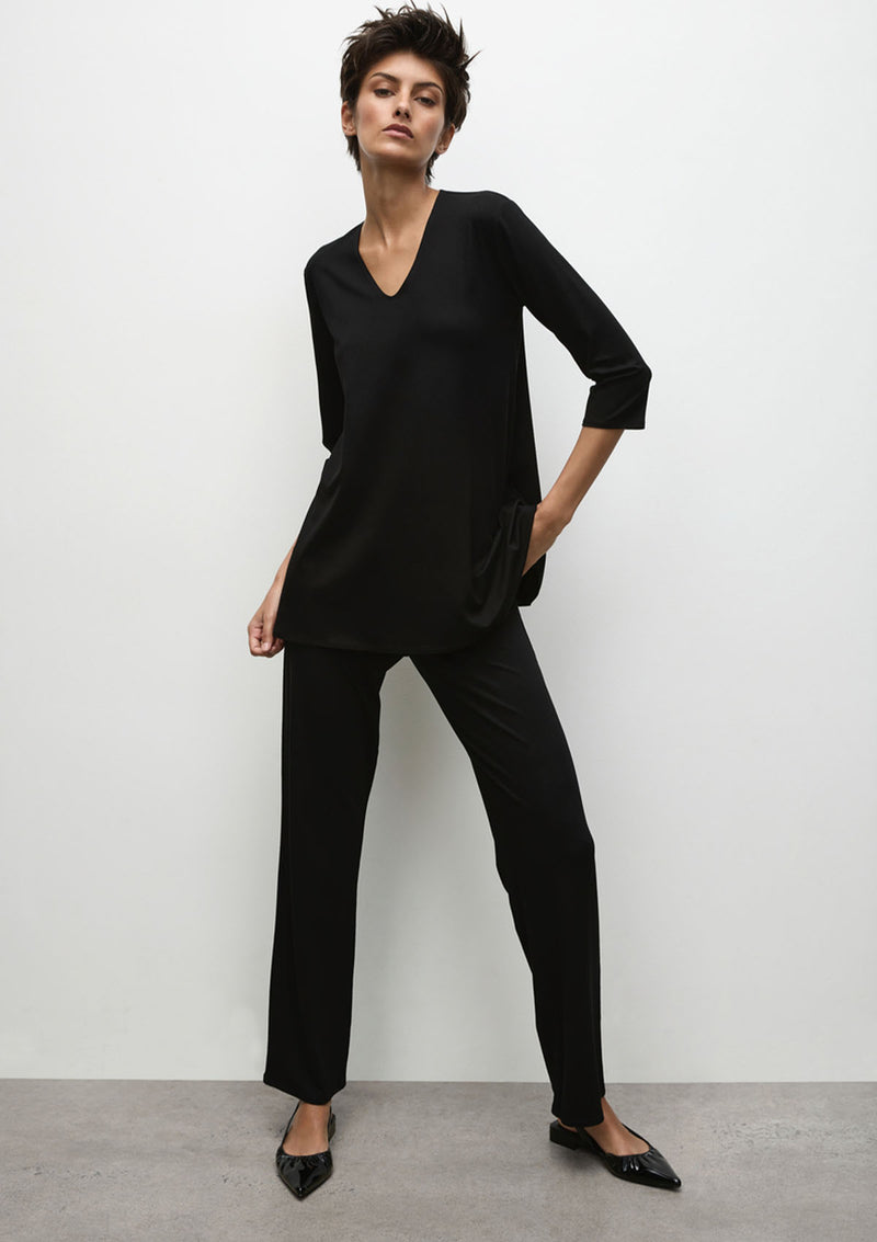 Mela Purdie Matte Jersey Loose V Top