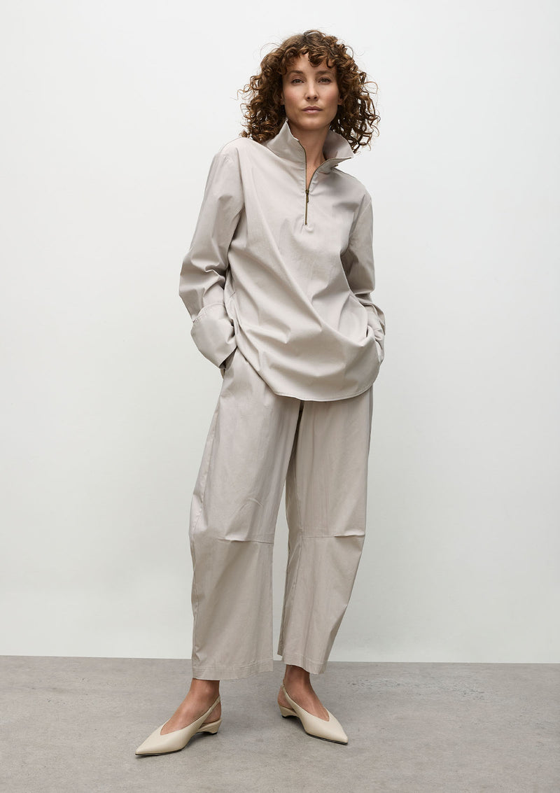 Mela Purdie Microprene Half Zip Blouse