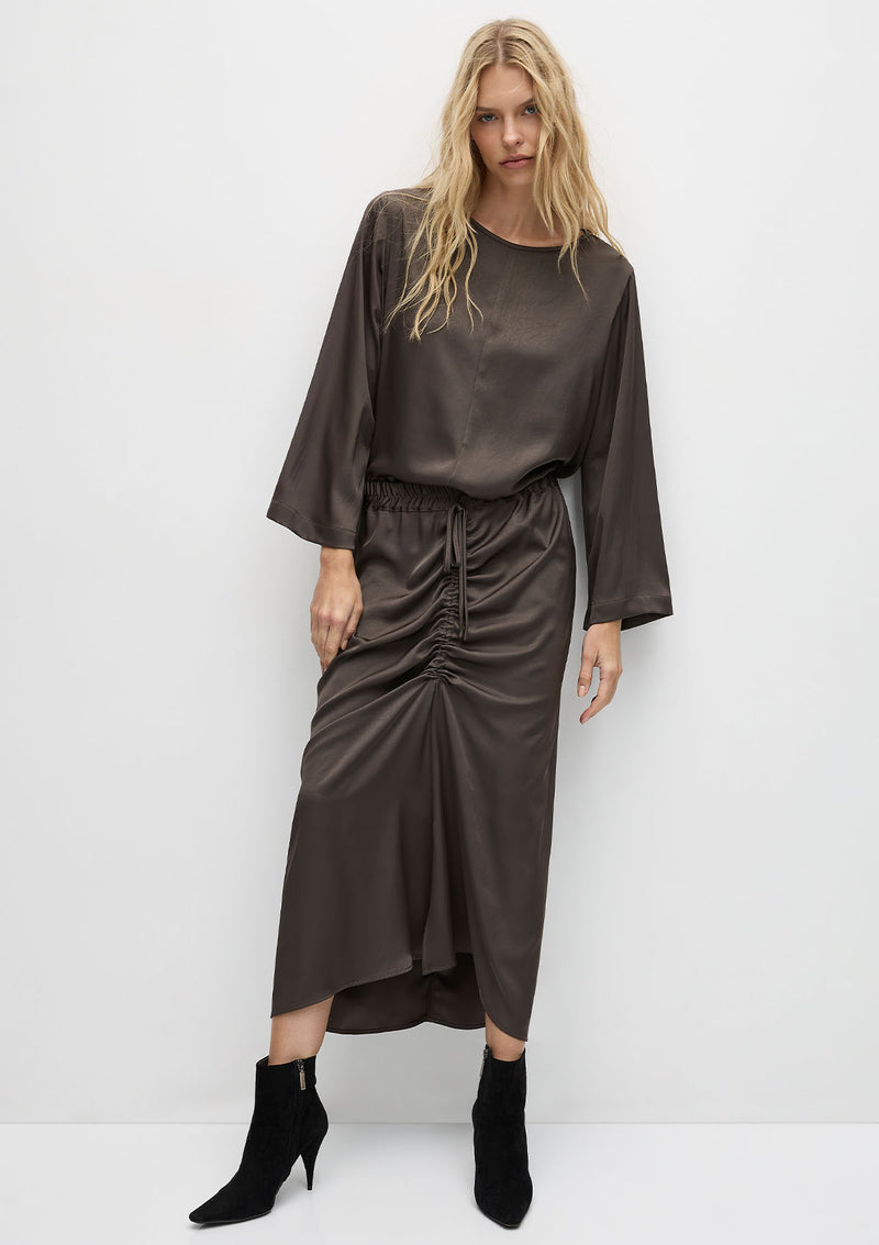 Mela Purdie L/S Slice Neck Plaza