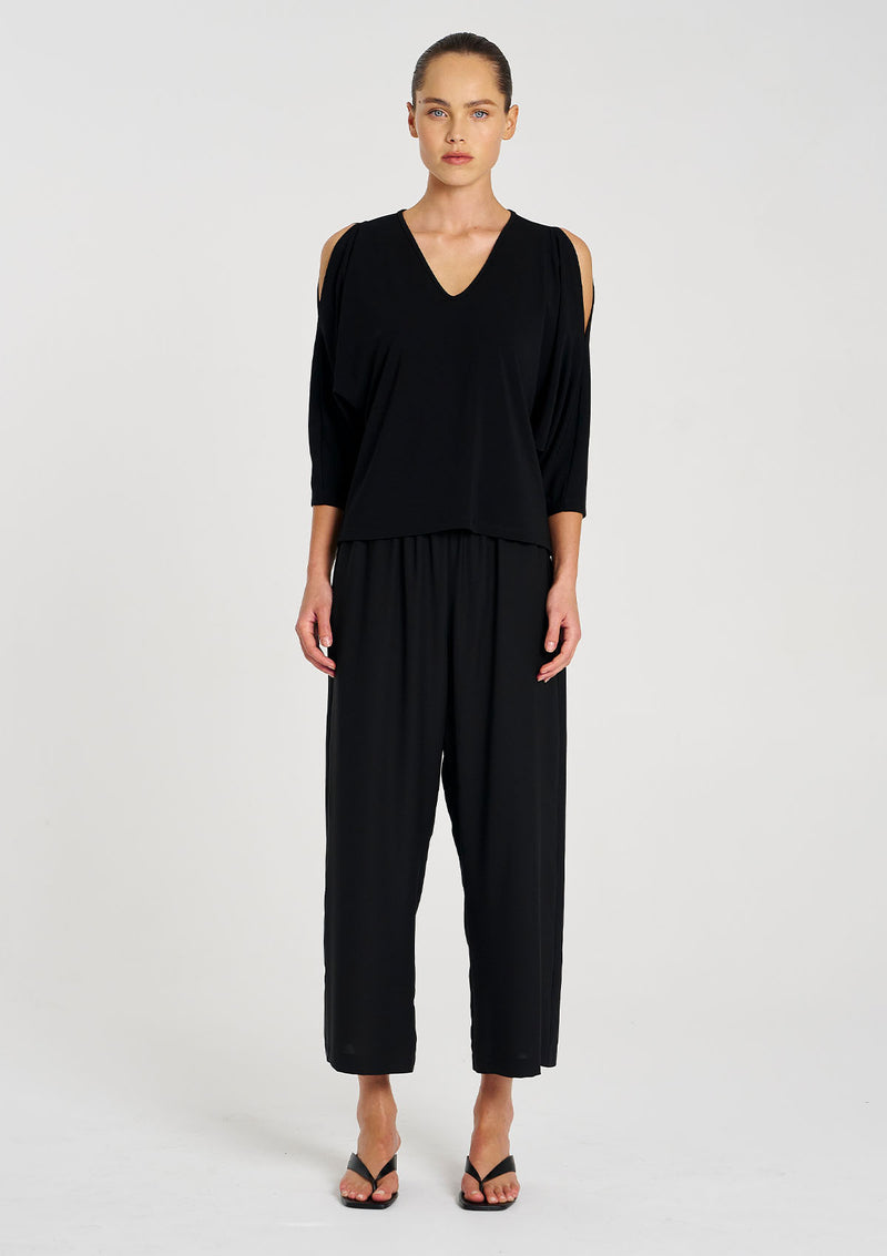 Mela Purdie Powder Knit Peephole Top