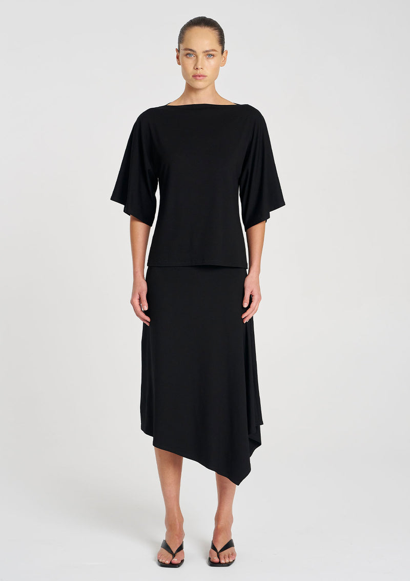 Mela Purdie Matte Jersey Picasso Top