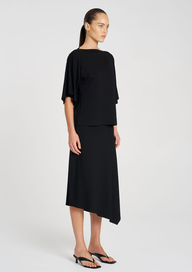 Mela Purdie Matte Jersey Picasso Top