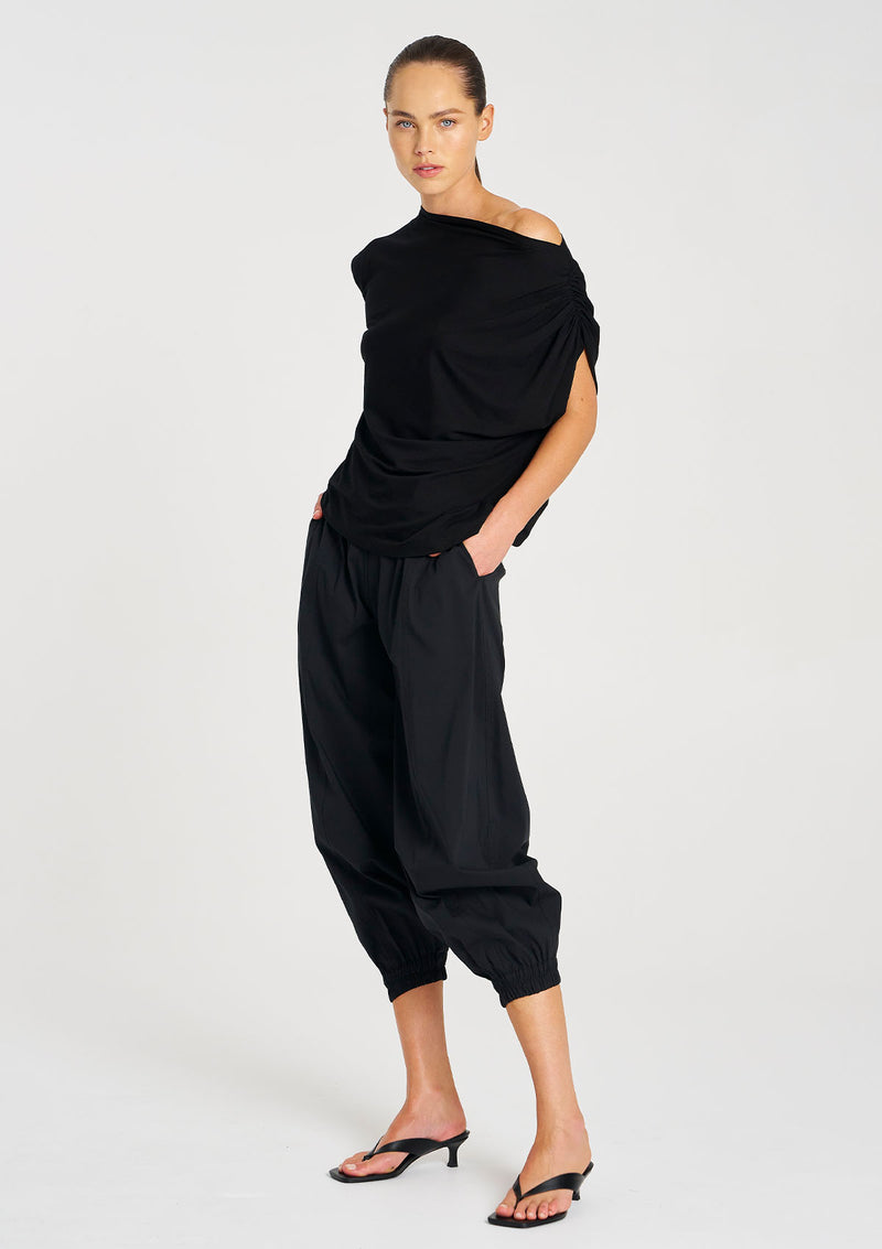 Mela Purdie Matte Jersey Drape Shell
