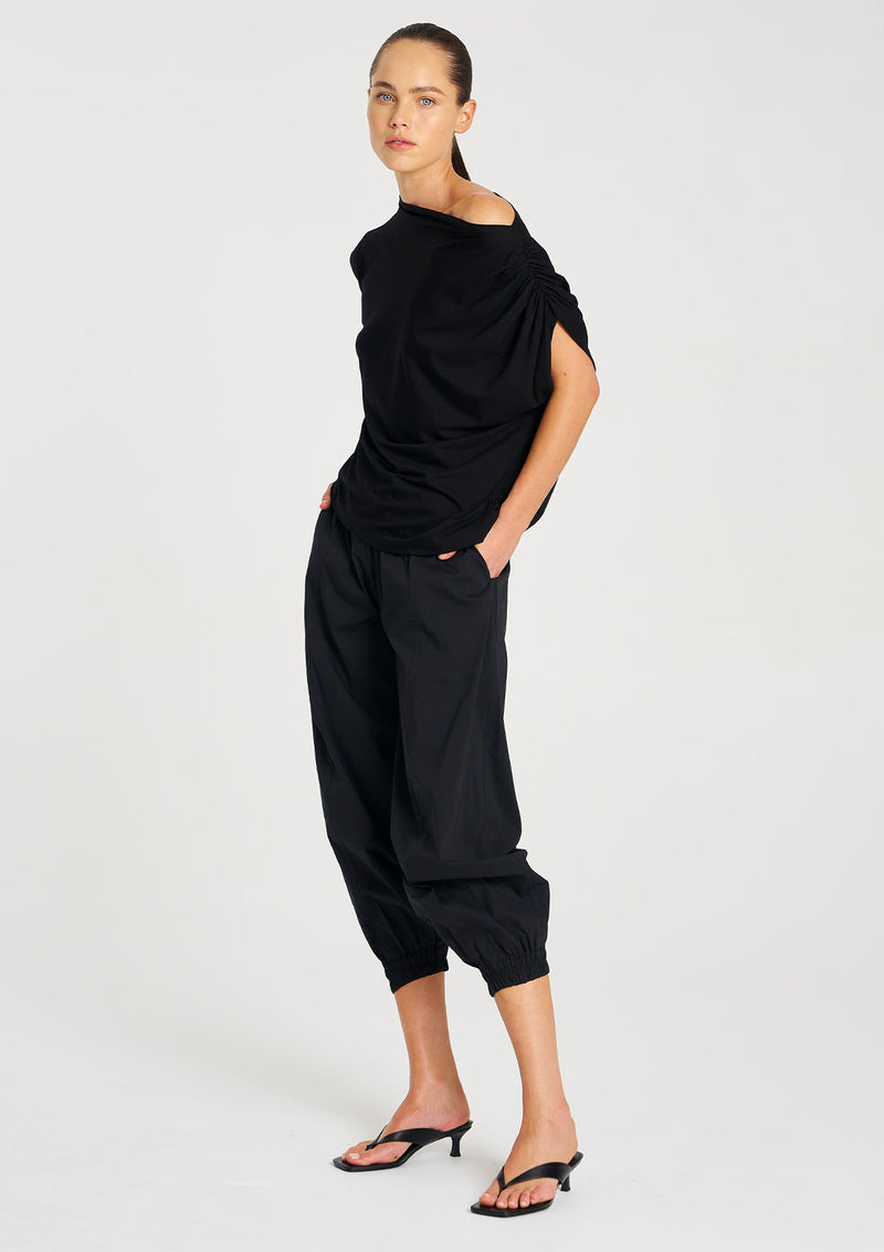 Mela Purdie Matte Jersey Drape Shell
