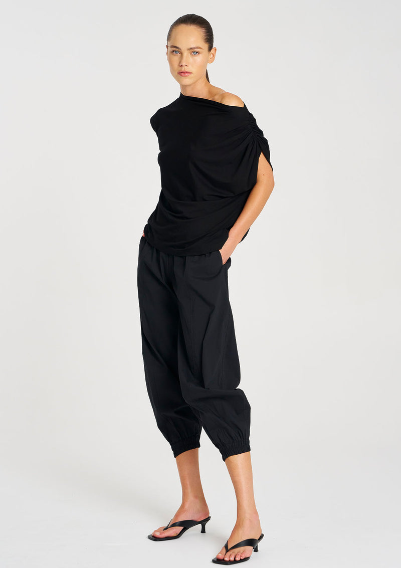 Mela Purdie Matte Jersey Drape Shell