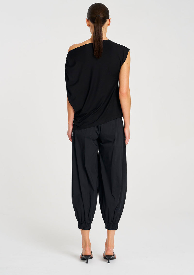 Mela Purdie Matte Jersey Drape Shell
