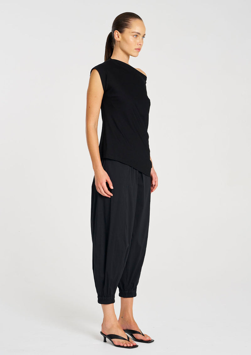 Mela Purdie Matte Jersey Drape Shell