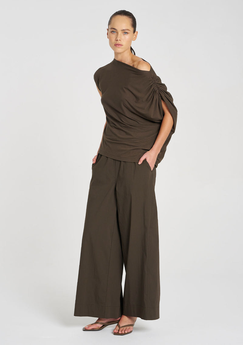 Mela Purdie Matte Jersey Drape Shell