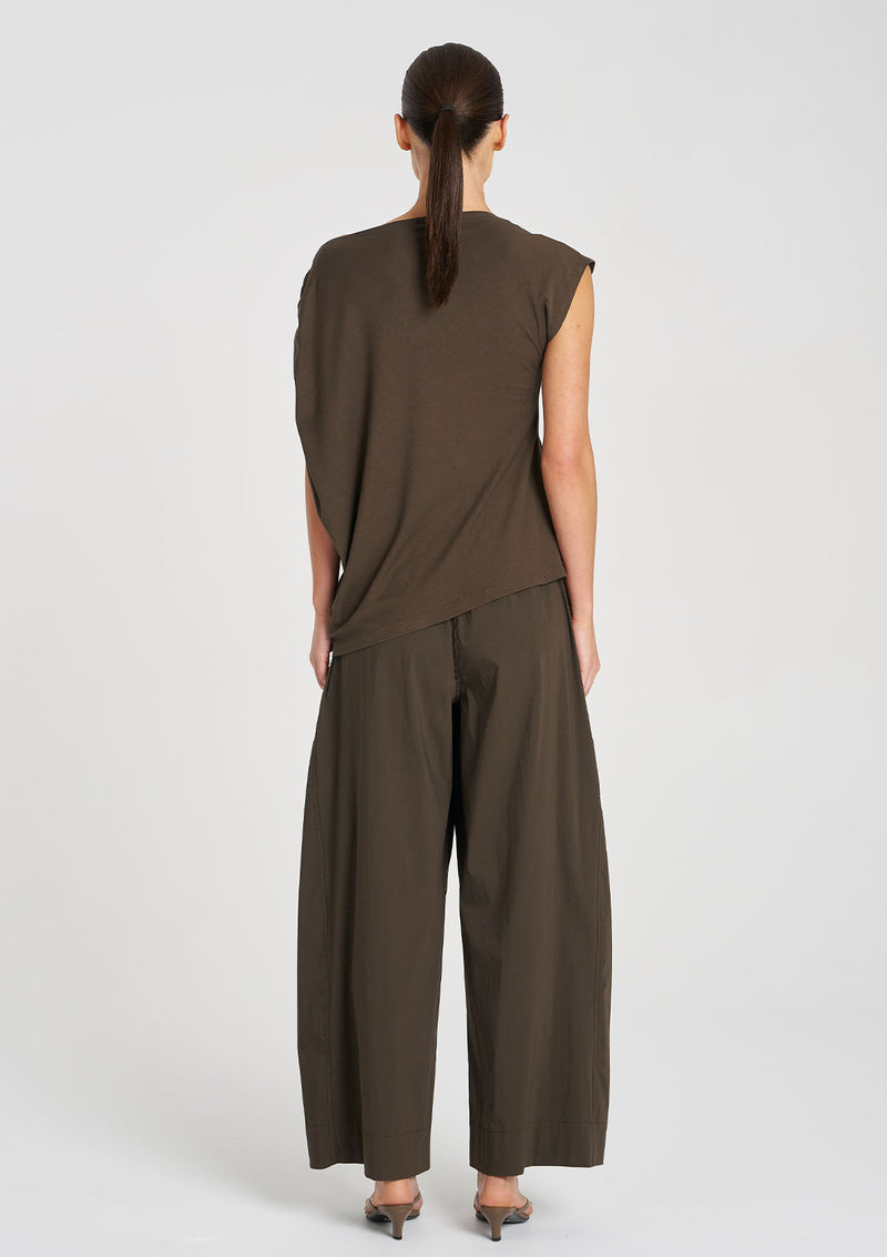 Mela Purdie Matte Jersey Drape Shell