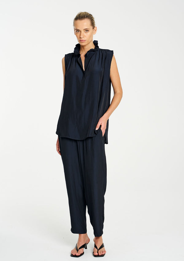 Mela Purdie Mache Frill Neck Tank