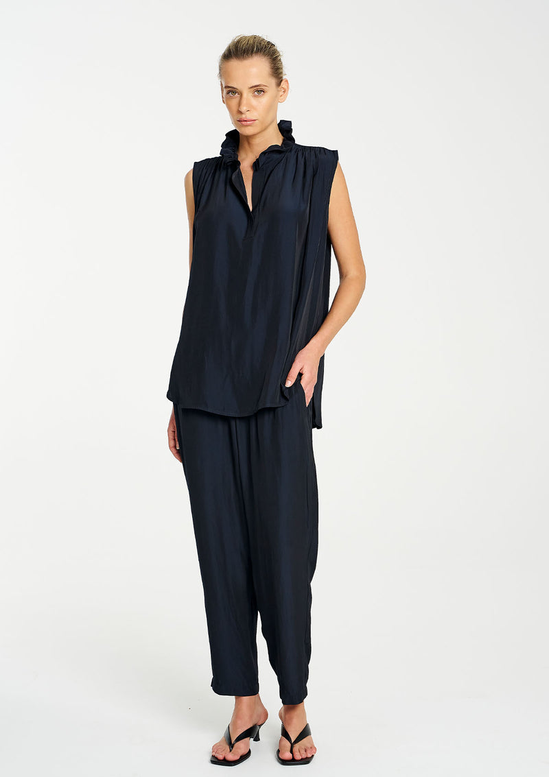 Mela Purdie Mache Frill Neck Tank