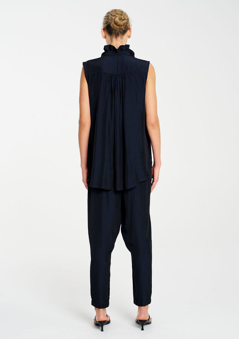 Mela Purdie Mache Frill Neck Tank