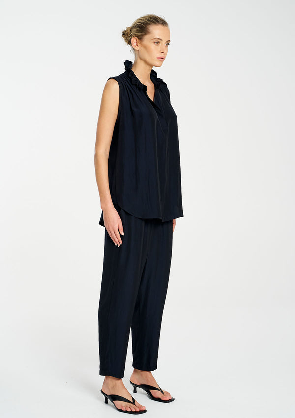 Mela Purdie Mache Frill Neck Tank