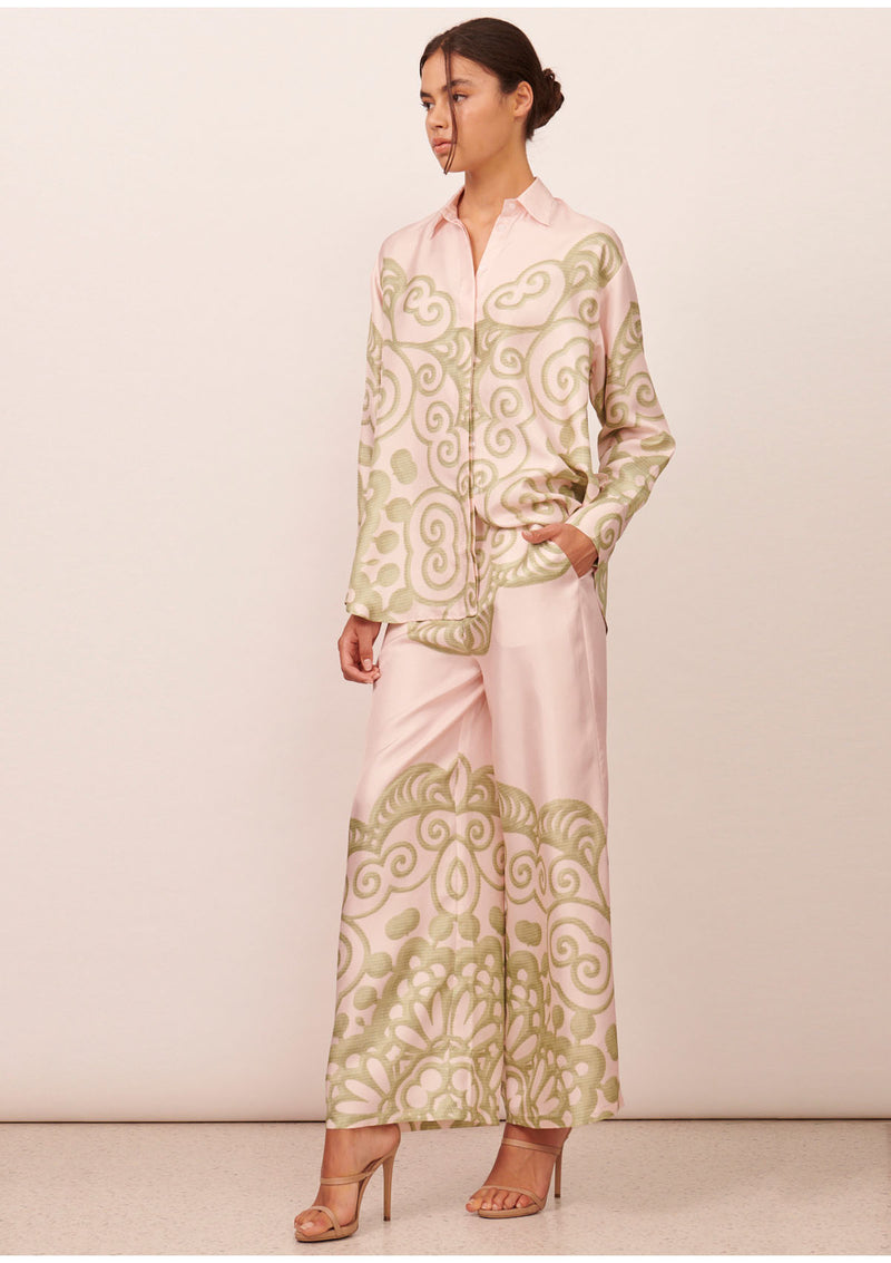 Apartment Clothing Coralie Silk Oversized Shirt