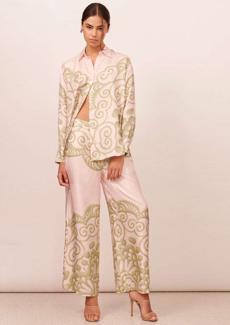 Apartment Clothing Coralie Silk Oversized Shirt