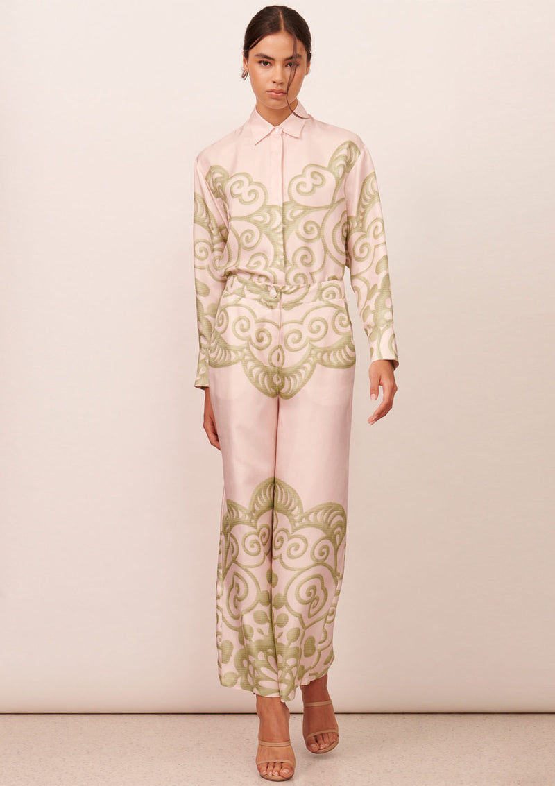 Apartment Clothing Coralie Silk Oversized Shirt