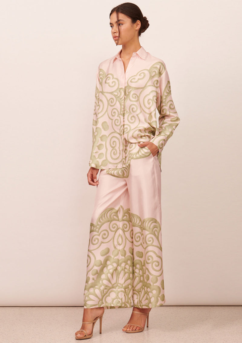 Apartment Clothing Coralie Silk Oversized Shirt