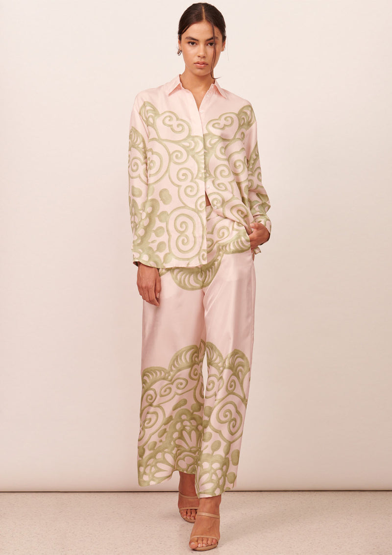 Apartment Clothing Coralie Silk Oversized Shirt