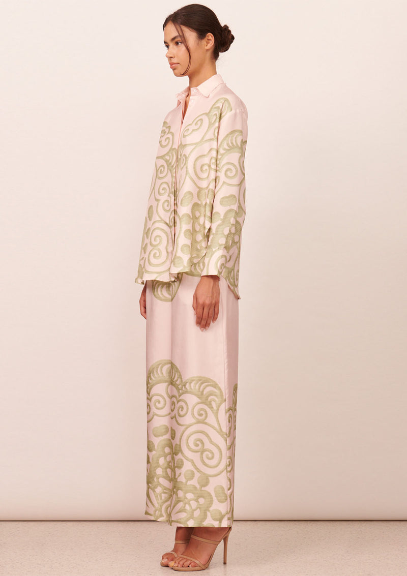 Apartment Clothing Coralie Silk Oversized Shirt