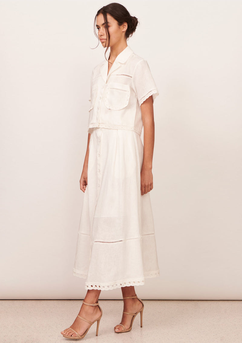 Apartment Clothing Elodie Linen Skirt