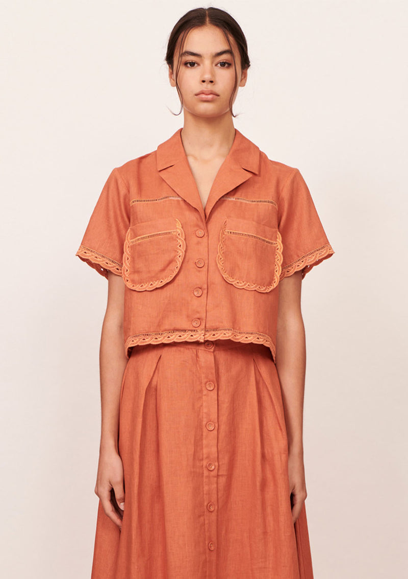 Apartment Clothing Elodie Linen Shirt