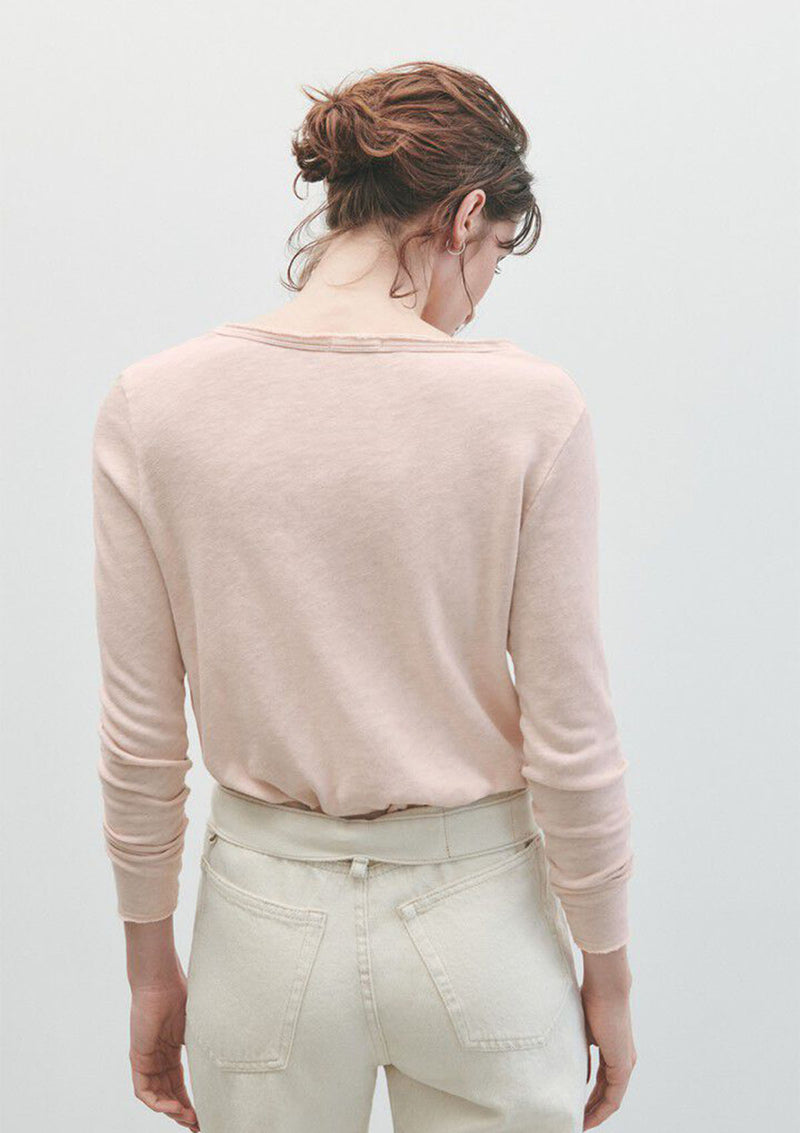 American Vintage Sonoma L/S V Neck T-Shirt
