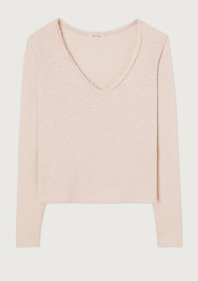 American Vintage Sonoma L/S V Neck T-Shirt