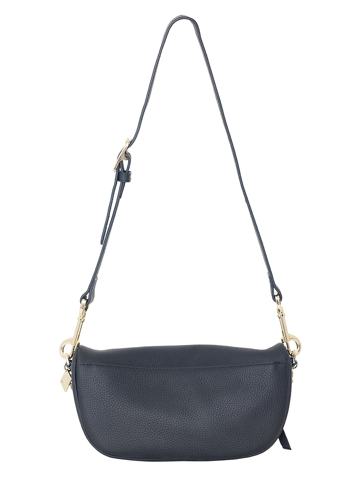 Chaulusさま　CLEO CROSS BODY HOBO Cleo - Black leather shoulder evening bag – X NIHILO
