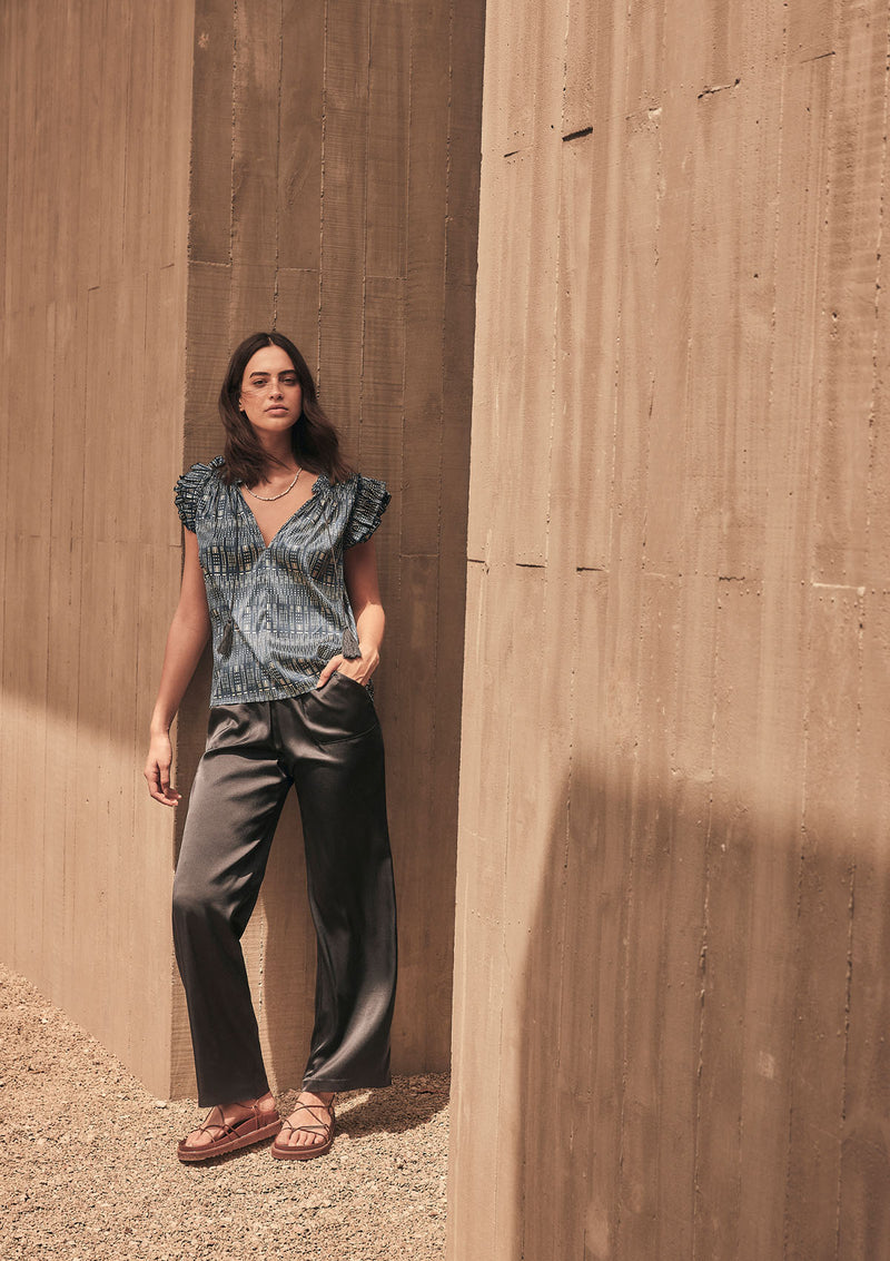 Caravan & Co Lightness Of Being Silk Slouch Pant