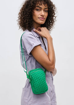 Sol & Solene Divide & Conquer Woven Cross Body Bag