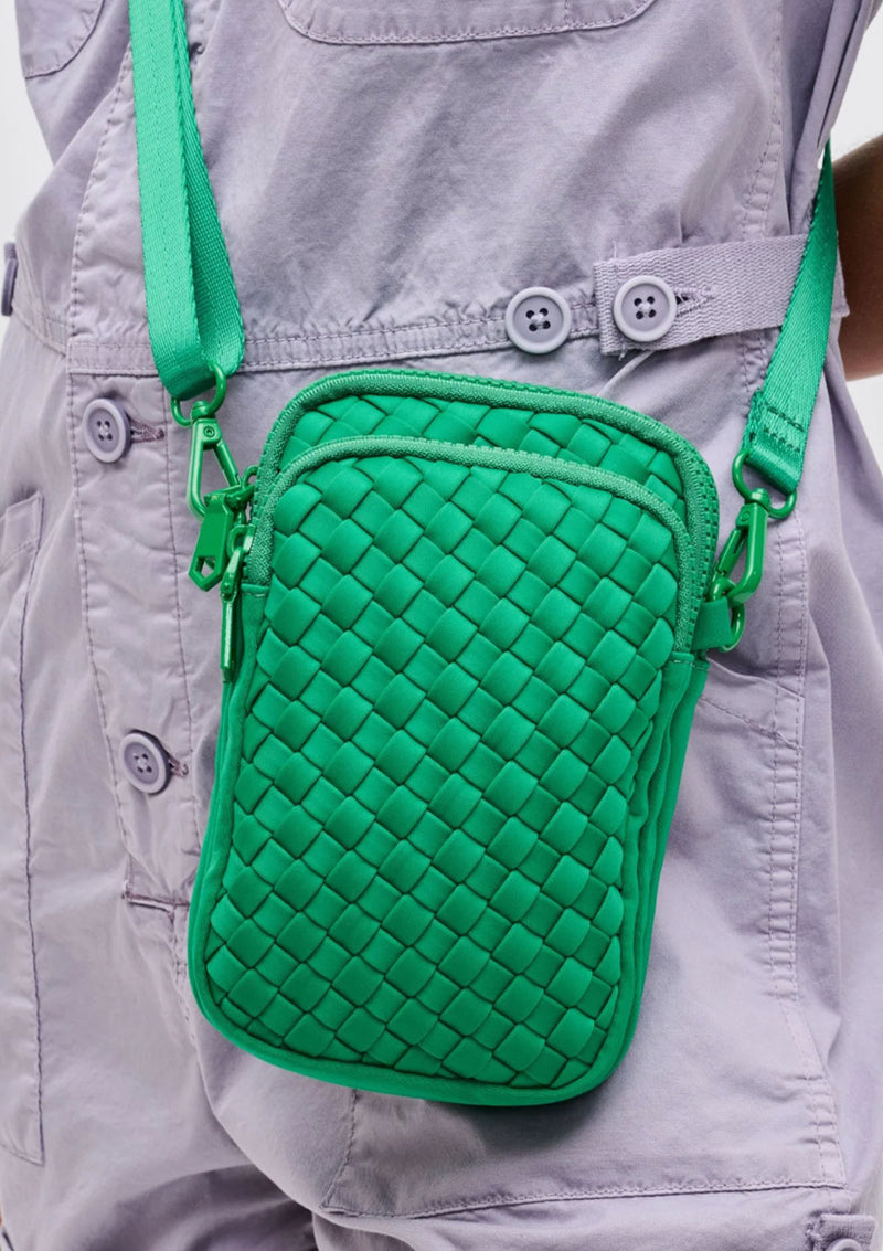 Sol & Solene Divide & Conquer Woven Cross Body Bag