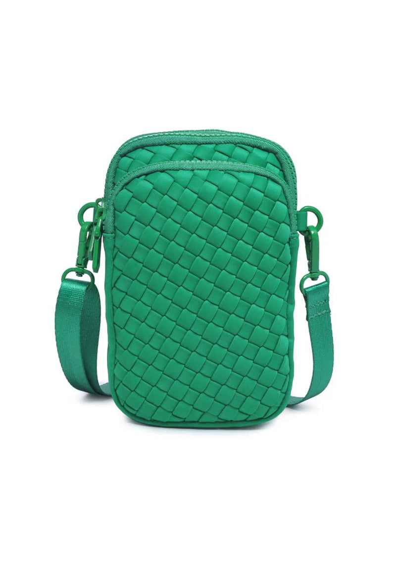 Sol & Solene Divide & Conquer Woven Cross Body Bag